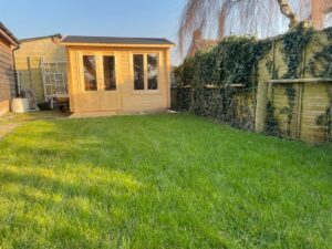 Alex Garden Shed Bitumen Tile Roof Complete