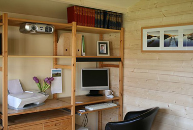 Garden Office Interior