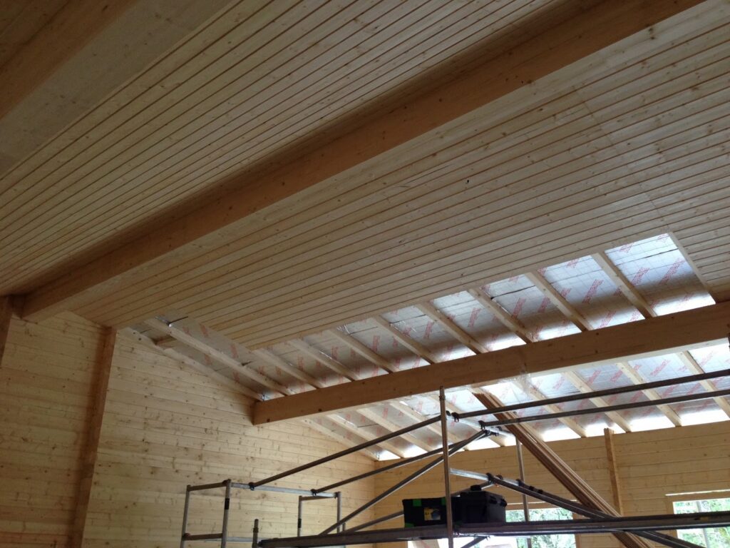 Tongue and groove - Roof finish